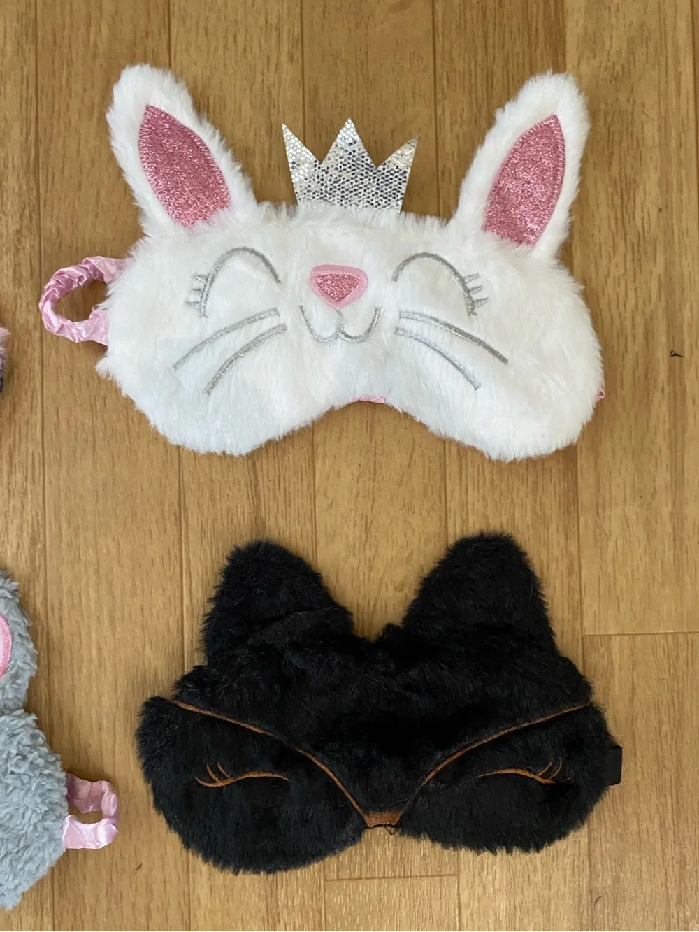 Sleepover Plush Kids Sleep Masks Set of 6 NWOT